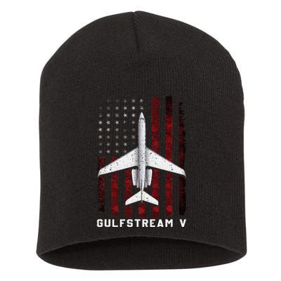 Gulfstream V G5 Jet G5 Plane Gulfstream 5 Gulfstream Gv Short Acrylic Beanie