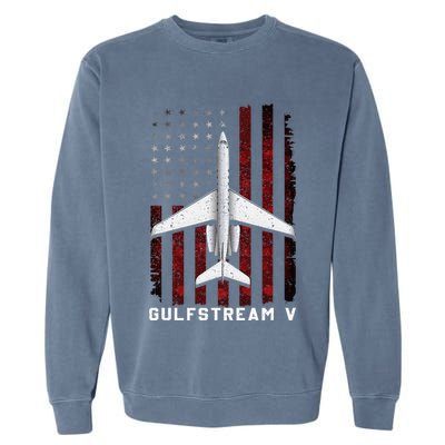 Gulfstream V G5 Jet G5 Plane Gulfstream 5 Gulfstream Gv Garment-Dyed Sweatshirt