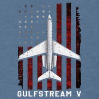 Gulfstream V G5 Jet G5 Plane Gulfstream 5 Gulfstream Gv Garment-Dyed Sweatshirt