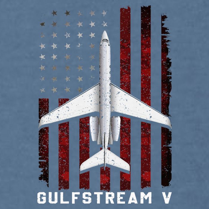 Gulfstream V G5 Jet G5 Plane Gulfstream 5 Gulfstream Gv Garment-Dyed Sweatshirt