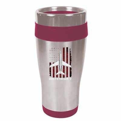 Gulfstream V G5 Jet G5 Plane Gulfstream 5 Gulfstream Gv 16oz Travel Tumbler