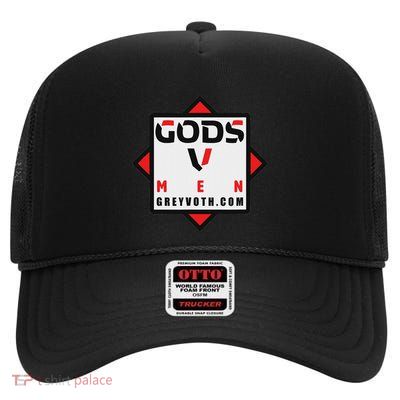 Gods V. High Crown Mesh Back Trucker Hat