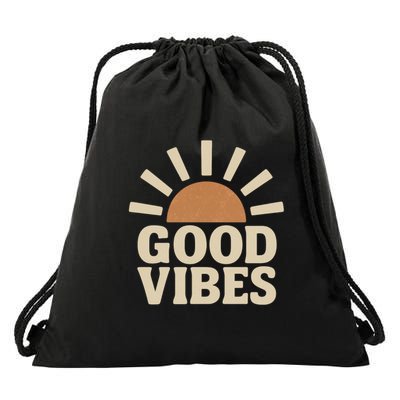 Good Vibes Drawstring Bag