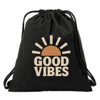 Good Vibes Drawstring Bag
