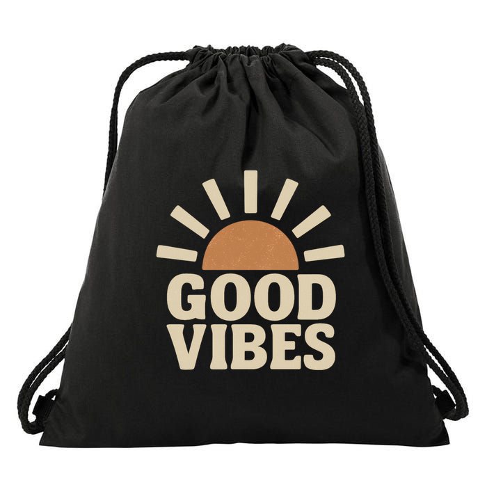 Good Vibes Drawstring Bag
