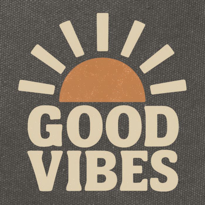 Good Vibes Cotton Canvas Backpack