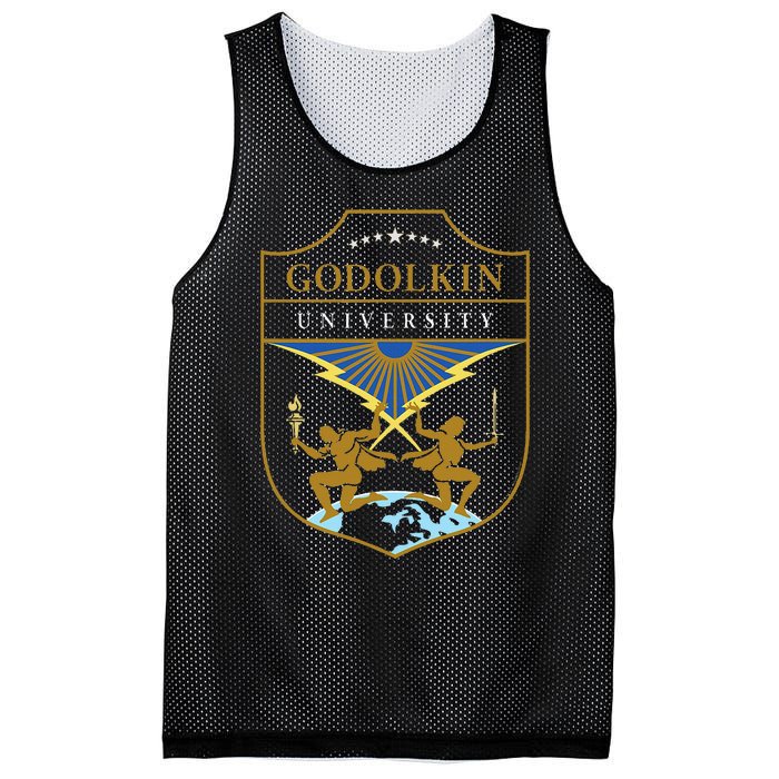 Gen V Godolkin University Crest Mesh Reversible Basketball Jersey Tank