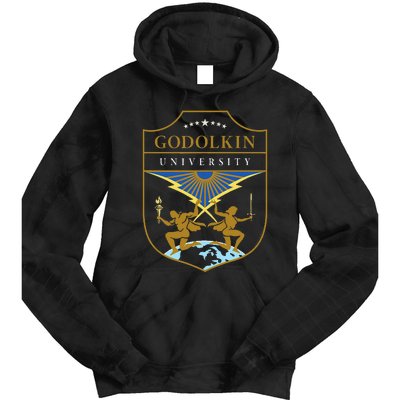 Gen V Godolkin University Crest Tie Dye Hoodie