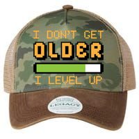Geek Video Game Gamer Birthday I Dont Get Older I Level Up Gift Legacy Tie Dye Trucker Hat