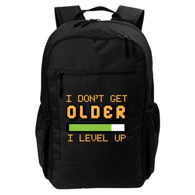 Geek Video Game Gamer Birthday I Dont Get Older I Level Up Gift Backpack