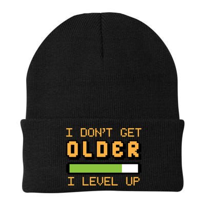 Geek Video Game Gamer Birthday I Dont Get Older I Level Up Gift Beanie