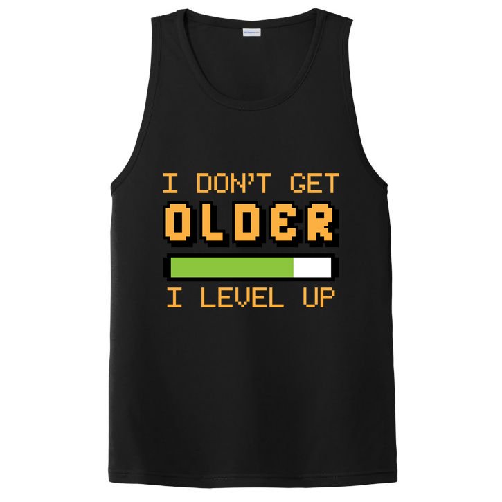 Geek Video Game Gamer Birthday I Dont Get Older I Level Up Gift PosiCharge Competitor Tank