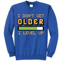 Geek Video Game Gamer Birthday I Dont Get Older I Level Up Gift Sweatshirt