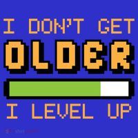 Geek Video Game Gamer Birthday I Dont Get Older I Level Up Gift Magnet