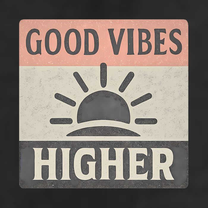 Good Vibes Higher 15oz Campfire Ceramic Mug