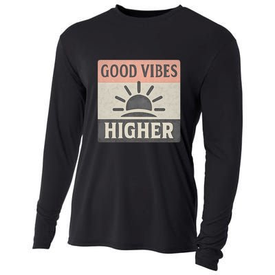 Good Vibes Higher Cooling Performance Long Sleeve Crew