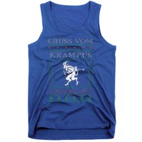 Gruss Vom Krampus Goth Ugly Christmas Sweater Tank Top