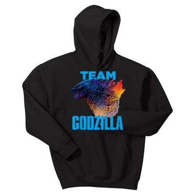 Godzilla vs Kong Offici.al Team Godzilla Neon Kids Hoodie