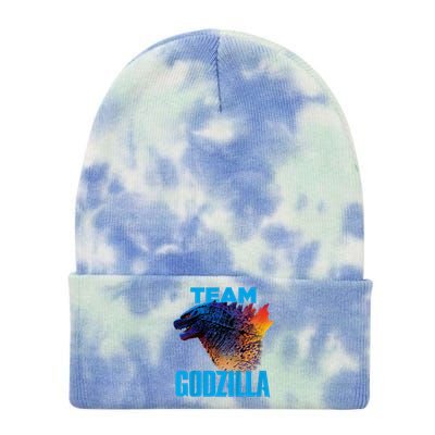 Godzilla vs Kong Offici.al Team Godzilla Neon Tie Dye 12in Knit Beanie