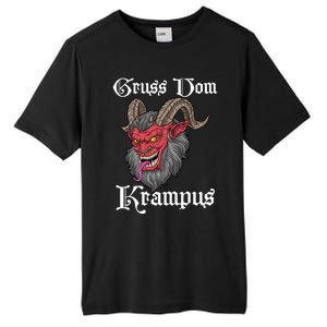 Gruss Vom Krampus Germanic Christmas Demon Merry Krampus Tall Fusion ChromaSoft Performance T-Shirt