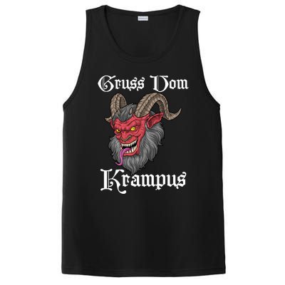 Gruss Vom Krampus Germanic Christmas Demon Merry Krampus PosiCharge Competitor Tank