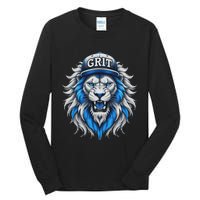 Grit Vintage Lion Lover Women Boy Tall Long Sleeve T-Shirt