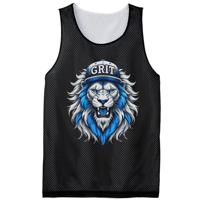 Grit Vintage Lion Lover Women Boy Mesh Reversible Basketball Jersey Tank