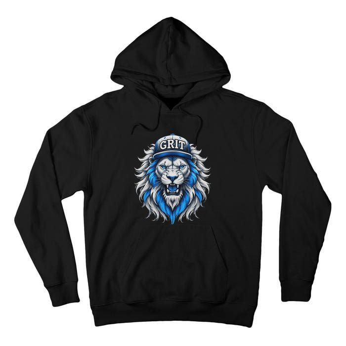 Grit Vintage Lion Lover Women Boy Tall Hoodie