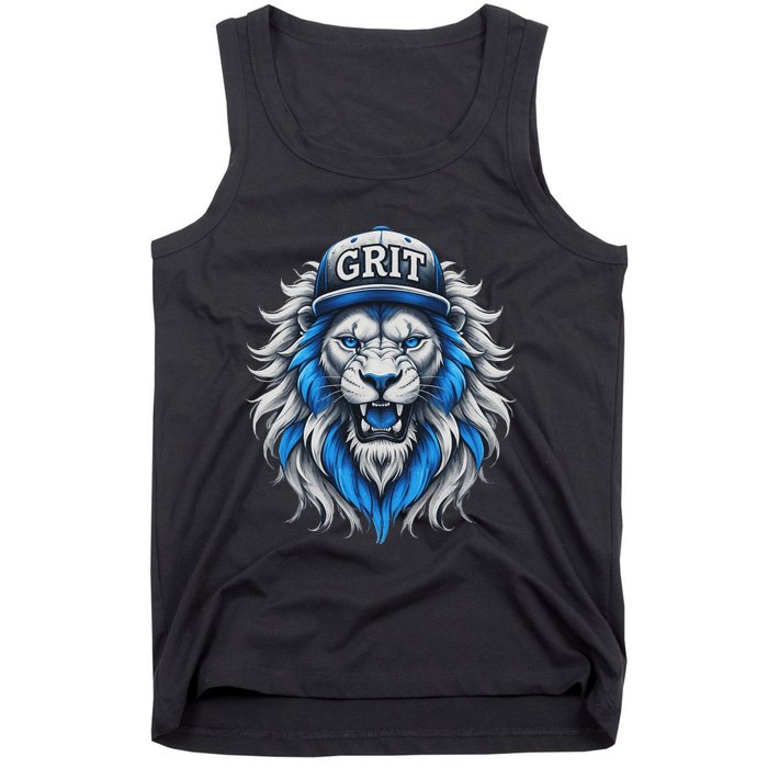 Grit Vintage Lion Lover Women Boy Tank Top