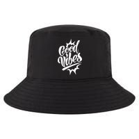 Good Vibes Motivational Quote Cool Comfort Performance Bucket Hat