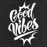 Good Vibes Motivational Quote Beanie
