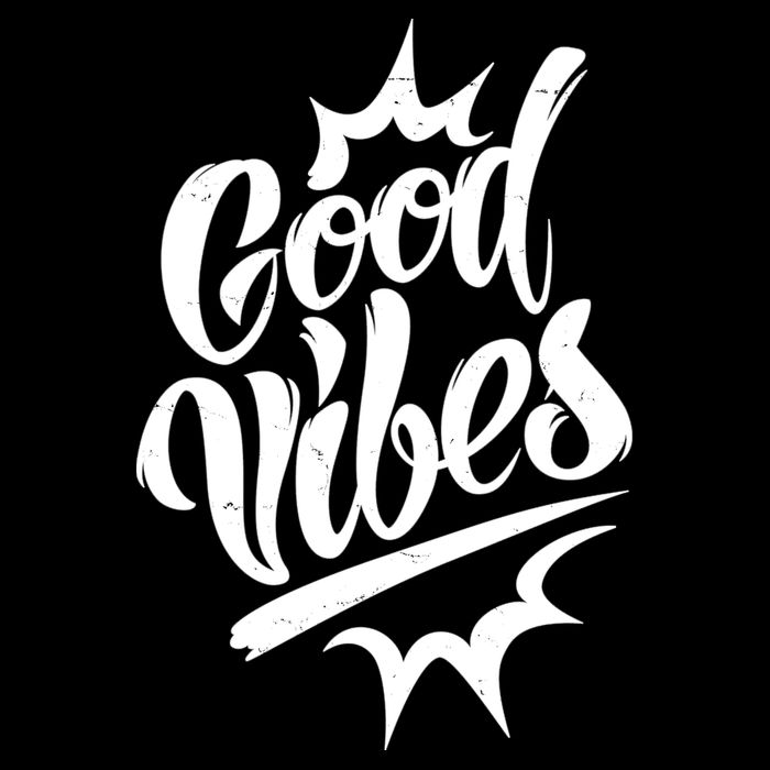 Good Vibes Motivational Quote Women's Strappy Tank