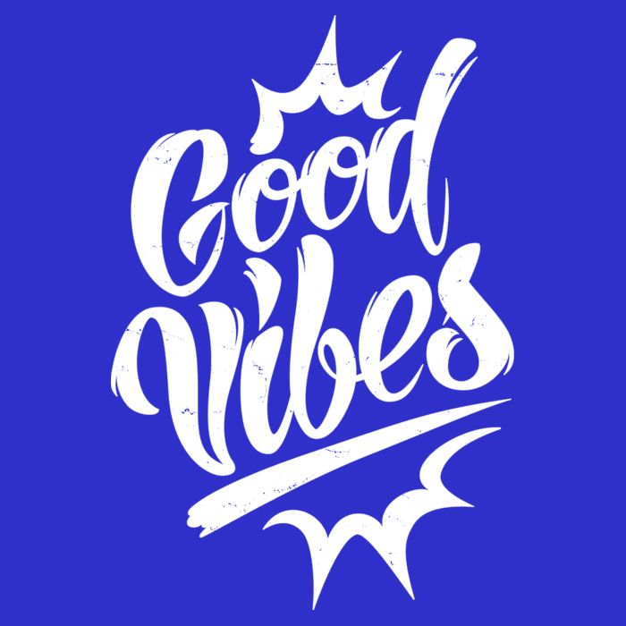 Good Vibes Motivational Quote Tall T-Shirt