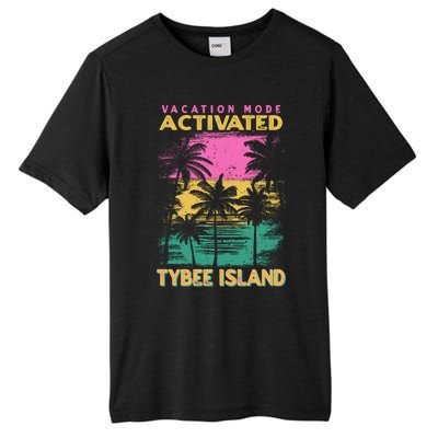 Georgia Vacation Mode Activated Tybee Island Gift Tall Fusion ChromaSoft Performance T-Shirt