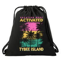 Georgia Vacation Mode Activated Tybee Island Gift Drawstring Bag