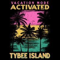 Georgia Vacation Mode Activated Tybee Island Gift Drawstring Bag
