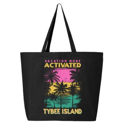 Georgia Vacation Mode Activated Tybee Island Gift 25L Jumbo Tote