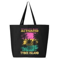 Georgia Vacation Mode Activated Tybee Island Gift 25L Jumbo Tote