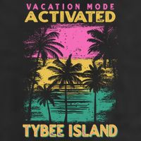 Georgia Vacation Mode Activated Tybee Island Gift 25L Jumbo Tote