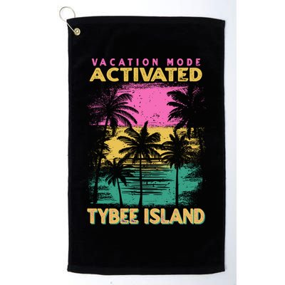 Georgia Vacation Mode Activated Tybee Island Gift Golf Towel
