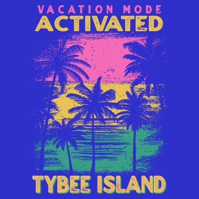 Georgia Vacation Mode Activated Tybee Island Gift T-Shirt