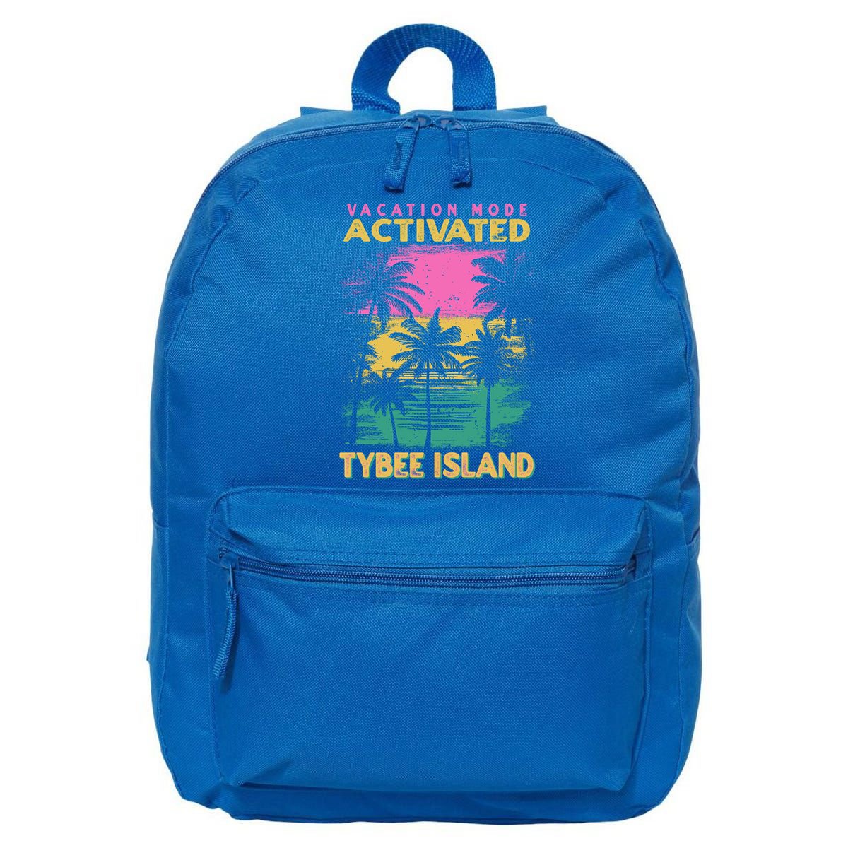 Georgia Vacation Mode Activated Tybee Island Gift 16 in Basic Backpack