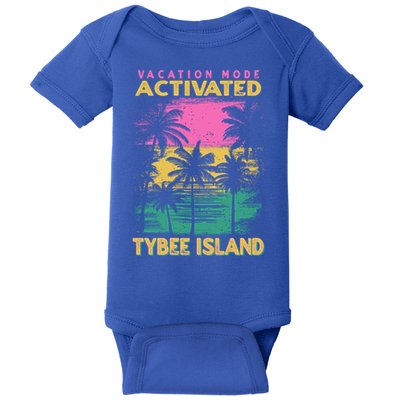 Georgia Vacation Mode Activated Tybee Island Gift Baby Bodysuit