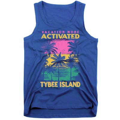 Georgia Vacation Mode Activated Tybee Island Gift Tank Top