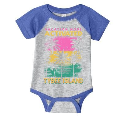 Georgia Vacation Mode Activated Tybee Island Gift Infant Baby Jersey Bodysuit