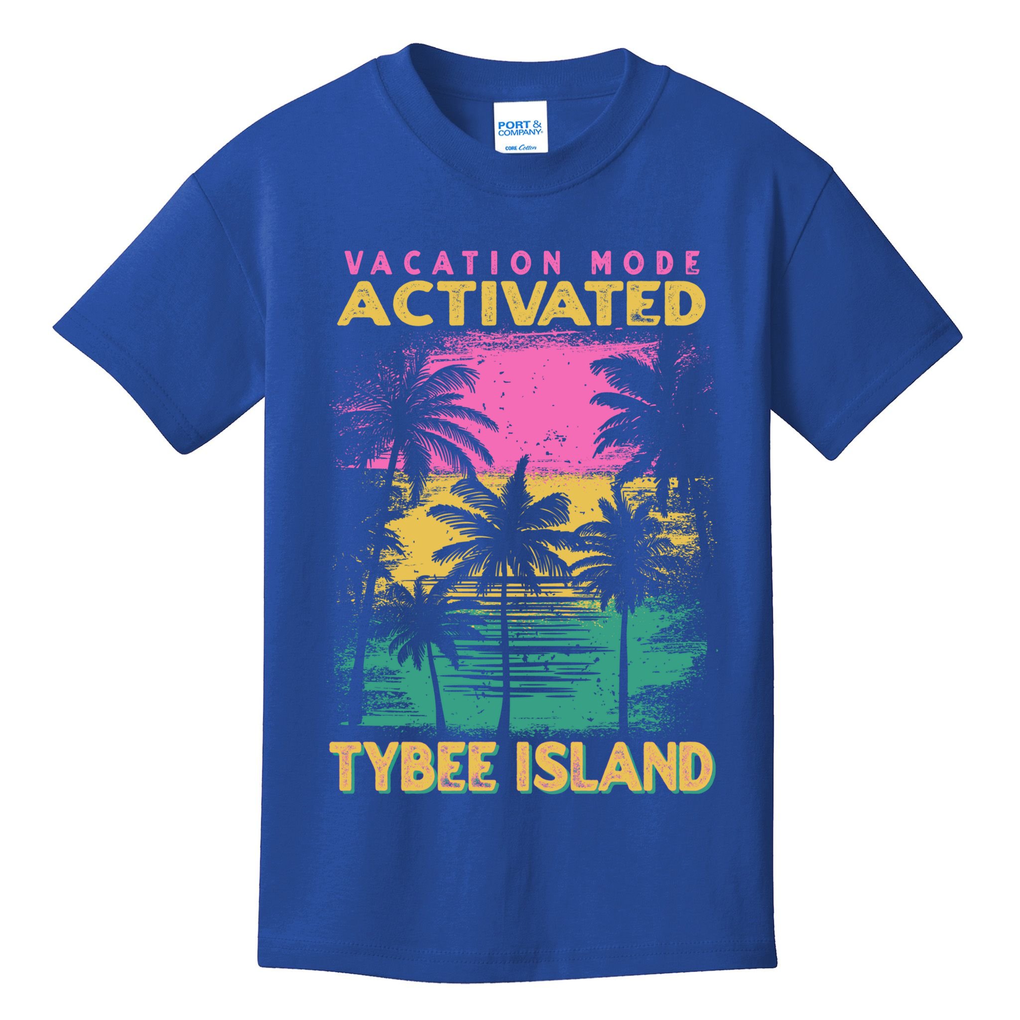 Georgia Vacation Mode Activated Tybee Island Gift Kids T-Shirt