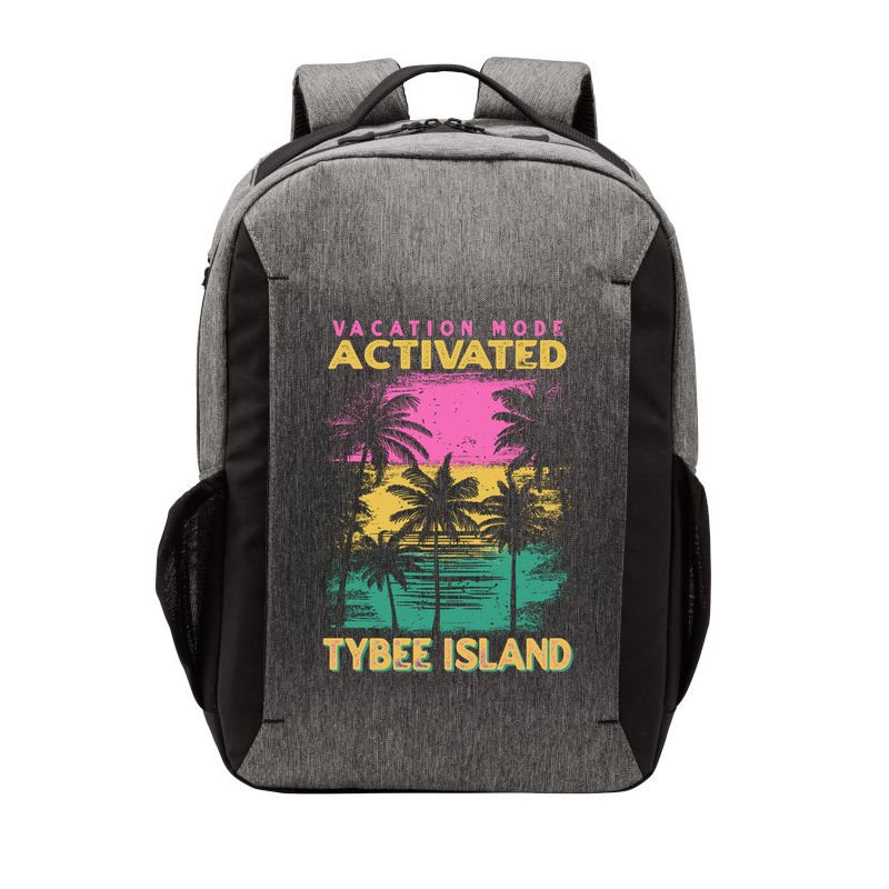 Georgia Vacation Mode Activated Tybee Island Gift Vector Backpack