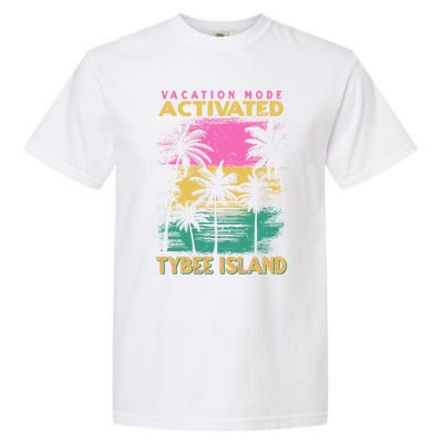 Georgia Vacation Mode Activated Tybee Island Gift Garment-Dyed Heavyweight T-Shirt