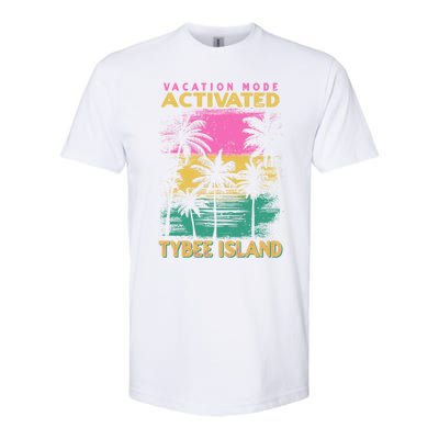 Georgia Vacation Mode Activated Tybee Island Gift Softstyle CVC T-Shirt