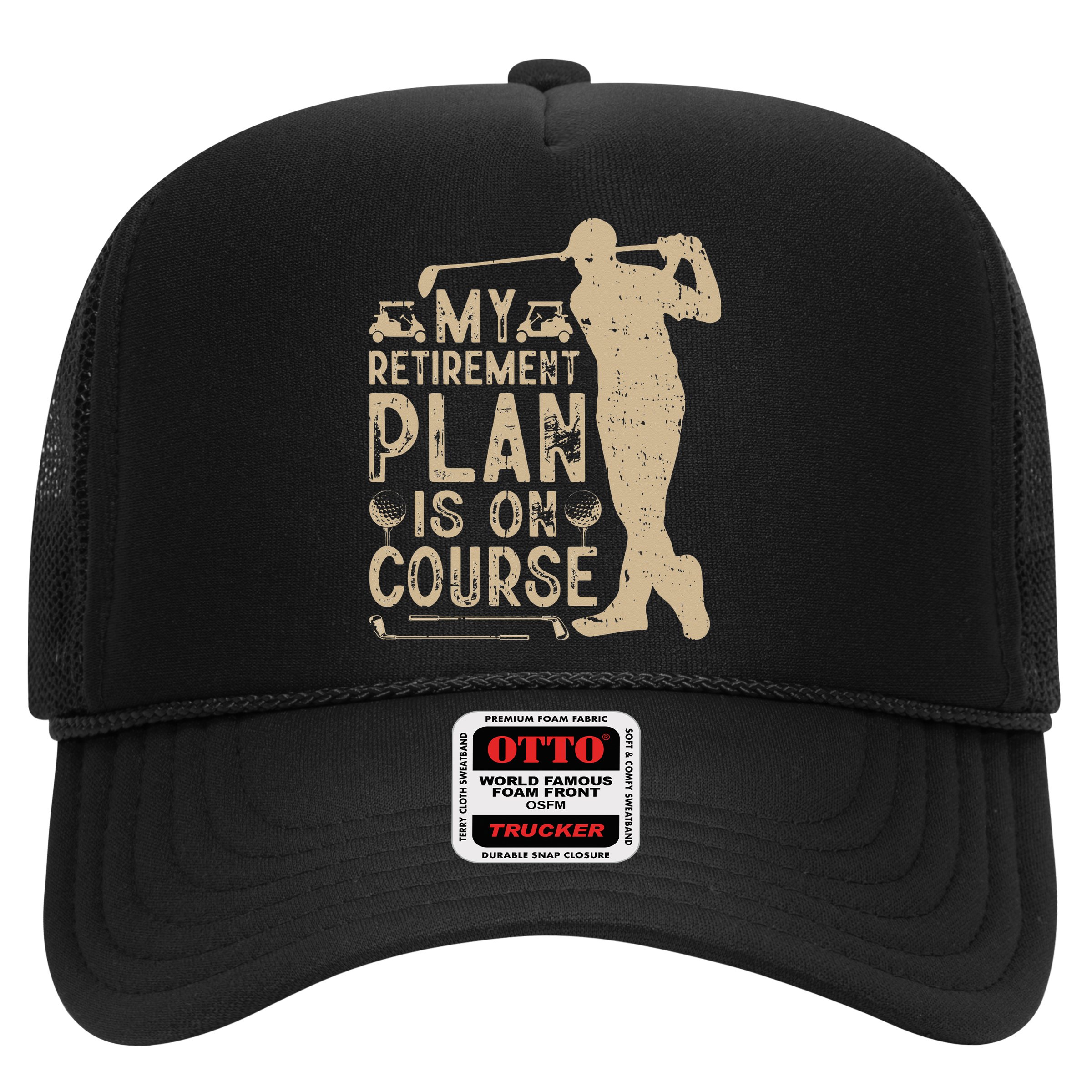Golf vintage My Retirement Plan Golfing Golf Hat